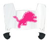 Detroit Lions Limited Edition Mini Football Helmet Visor Shield w/ Clips - PICK VISOR & LOGO COLOR