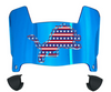 Detroit Lions Limited Edition Mini Football Helmet Visor Shield w/ Clips - PICK VISOR & LOGO COLOR