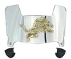 Detroit Lions Limited Edition Mini Football Helmet Visor Shield w/ Clips - PICK VISOR & LOGO COLOR