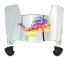 Detroit Lions Limited Edition Mini Football Helmet Visor Shield w/ Clips - PICK VISOR & LOGO COLOR
