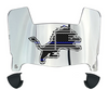 Detroit Lions Limited Edition Mini Football Helmet Visor Shield w/ Clips - PICK VISOR & LOGO COLOR