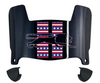 Detroit Lions Limited Edition Mini Football Helmet Visor Shield w/ Clips - PICK VISOR & LOGO COLOR