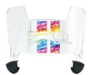Detroit Lions Limited Edition Mini Football Helmet Visor Shield w/ Clips - PICK VISOR & LOGO COLOR
