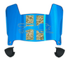 Detroit Lions Limited Edition Mini Football Helmet Visor Shield w/ Clips - PICK VISOR & LOGO COLOR