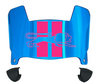 Detroit Lions Limited Edition Mini Football Helmet Visor Shield w/ Clips - PICK VISOR & LOGO COLOR