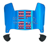 Detroit Lions Limited Edition Mini Football Helmet Visor Shield w/ Clips - PICK VISOR & LOGO COLOR
