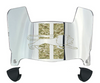Detroit Lions Limited Edition Mini Football Helmet Visor Shield w/ Clips - PICK VISOR & LOGO COLOR