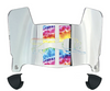 Detroit Lions Limited Edition Mini Football Helmet Visor Shield w/ Clips - PICK VISOR & LOGO COLOR