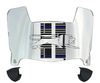 Detroit Lions Limited Edition Mini Football Helmet Visor Shield w/ Clips - PICK VISOR & LOGO COLOR