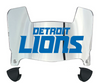 Detroit Lions Mini Football Helmet Visor Shield w/ Clips - PICK VISOR & LOGO COLOR