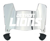 Detroit Lions Mini Football Helmet Visor Shield w/ Clips - PICK VISOR & LOGO COLOR