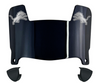 Detroit Lions Mini Football Helmet Visor Shield w/ Clips - PICK VISOR & LOGO COLOR
