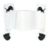 Detroit Lions Mini Football Helmet Visor Shield w/ Clips - PICK VISOR & LOGO COLOR