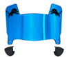 Detroit Lions Mini Football Helmet Visor Shield w/ Clips - PICK VISOR & LOGO COLOR