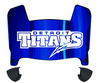 Detroit Mercy Titans Mini Football Helmet Visor Shield w/ Clips - PICK VISOR & LOGO COLOR