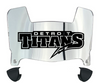 Detroit Mercy Titans Mini Football Helmet Visor Shield w/ Clips - PICK VISOR & LOGO COLOR