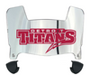 Detroit Mercy Titans Mini Football Helmet Visor Shield w/ Clips - PICK VISOR & LOGO COLOR