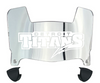 Detroit Mercy Titans Mini Football Helmet Visor Shield w/ Clips - PICK VISOR & LOGO COLOR