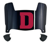 Detroit Mercy Titans Mini Football Helmet Visor Shield w/ Clips - PICK VISOR & LOGO COLOR