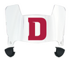 Detroit Mercy Titans Mini Football Helmet Visor Shield w/ Clips - PICK VISOR & LOGO COLOR