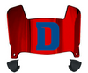 Detroit Mercy Titans Mini Football Helmet Visor Shield w/ Clips - PICK VISOR & LOGO COLOR