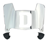 Detroit Mercy Titans Mini Football Helmet Visor Shield w/ Clips - PICK VISOR & LOGO COLOR