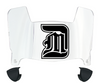 Detroit Mercy Titans Mini Football Helmet Visor Shield w/ Clips - PICK VISOR & LOGO COLOR
