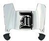 Detroit Mercy Titans Mini Football Helmet Visor Shield w/ Clips - PICK VISOR & LOGO COLOR