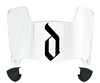 Detroit Mercy Titans Mini Football Helmet Visor Shield w/ Clips - PICK VISOR & LOGO COLOR