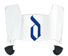 Detroit Mercy Titans Mini Football Helmet Visor Shield w/ Clips - PICK VISOR & LOGO COLOR