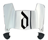 Detroit Mercy Titans Mini Football Helmet Visor Shield w/ Clips - PICK VISOR & LOGO COLOR