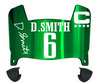 Devonta Smith Philadelphia Eagles Mini Football Helmet Visor w/ Clips - PICK COLOR - SportsJewelryProShop