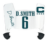 Devonta Smith Philadelphia Eagles Mini Football Helmet Visor w/ Clips - PICK COLOR - SportsJewelryProShop