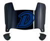 Drake Bulldogs Mini Football Helmet Visor Shield w/ Clips - PICK VISOR & LOGO COLOR