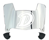 Drake Bulldogs Mini Football Helmet Visor Shield w/ Clips - PICK VISOR & LOGO COLOR
