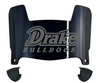 Drake Bulldogs Mini Football Helmet Visor Shield w/ Clips - PICK VISOR & LOGO COLOR