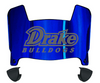 Drake Bulldogs Mini Football Helmet Visor Shield w/ Clips - PICK VISOR & LOGO COLOR