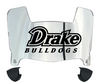 Drake Bulldogs Mini Football Helmet Visor Shield w/ Clips - PICK VISOR & LOGO COLOR