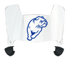 Drake Bulldogs Mini Football Helmet Visor Shield w/ Clips - PICK VISOR & LOGO COLOR