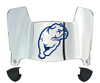 Drake Bulldogs Mini Football Helmet Visor Shield w/ Clips - PICK VISOR & LOGO COLOR
