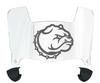 Drake Bulldogs Mini Football Helmet Visor Shield w/ Clips - PICK VISOR & LOGO COLOR