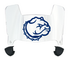 Drake Bulldogs Mini Football Helmet Visor Shield w/ Clips - PICK VISOR & LOGO COLOR