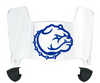 Drake Bulldogs Mini Football Helmet Visor Shield w/ Clips - PICK VISOR & LOGO COLOR