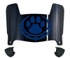 Drake Bulldogs Mini Football Helmet Visor Shield w/ Clips - PICK VISOR & LOGO COLOR