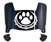 Drake Bulldogs Mini Football Helmet Visor Shield w/ Clips - PICK VISOR & LOGO COLOR
