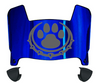 Drake Bulldogs Mini Football Helmet Visor Shield w/ Clips - PICK VISOR & LOGO COLOR