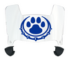 Drake Bulldogs Mini Football Helmet Visor Shield w/ Clips - PICK VISOR & LOGO COLOR