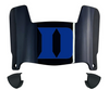 Duke Blue Devils Mini Football Helmet Visor Shield w/ Clips - PICK VISOR & LOGO COLOR