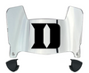 Duke Blue Devils Mini Football Helmet Visor Shield w/ Clips - PICK VISOR & LOGO COLOR