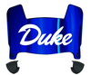 Duke Blue Devils Mini Football Helmet Visor Shield w/ Clips - PICK VISOR & LOGO COLOR
